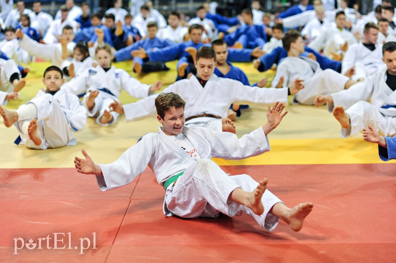 Elbląg, Prawie tysiąc judoków ćwiczy w grupach
