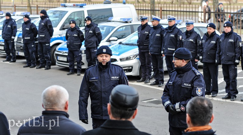 Elbląg, Dziś elbląscy policjanci odebrali kluczyki do nowych radiowozów