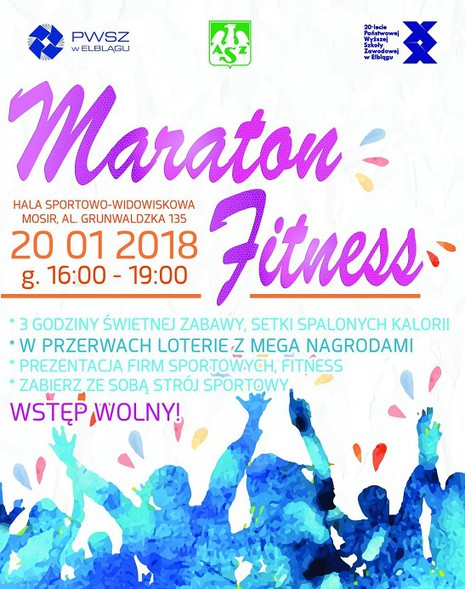 Elbląg, Maraton Fitness na 20-lecie PWSZ w Elblągu