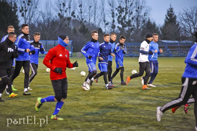 Elbląg, Pierwszy sparing Olimpii Elbląg, Pierwszy sparing Olimpii