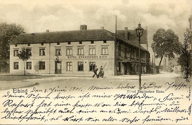 Elbląg, Hotel Englisches Haus