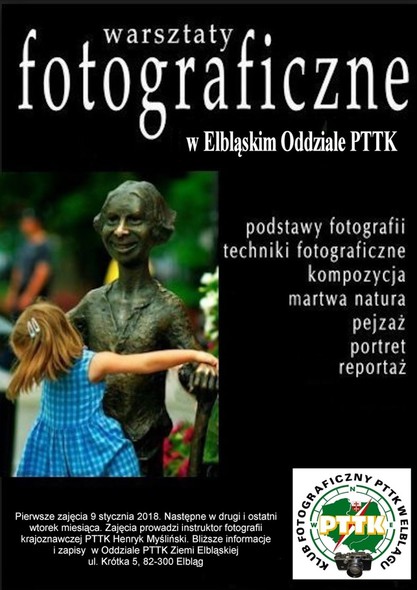 Elbląg, Wtorkowe rozmowy o fotografii Elbląg, Wtorkowe rozmowy o fotografii