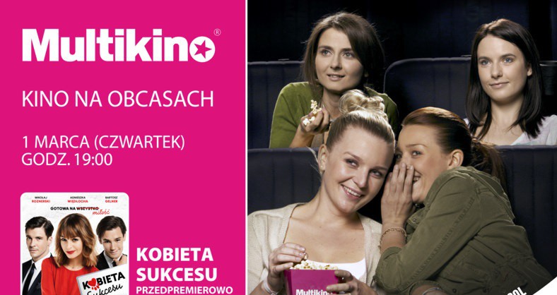 Elbląg, "Kobieta sukcesu” przedpremierowo w cyklu „Kino na Obcasach”