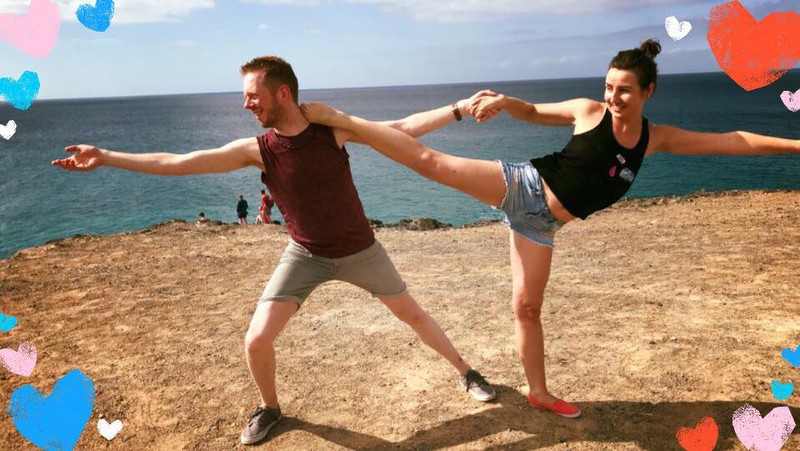 Walentynkowa partner joga w "Akcencie" Walentynkowa partner joga w "Akcencie"