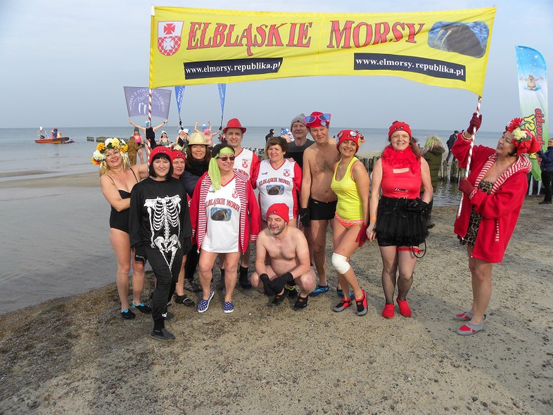 Elbląg, Elbląskie morsy na zlocie w Mielnie