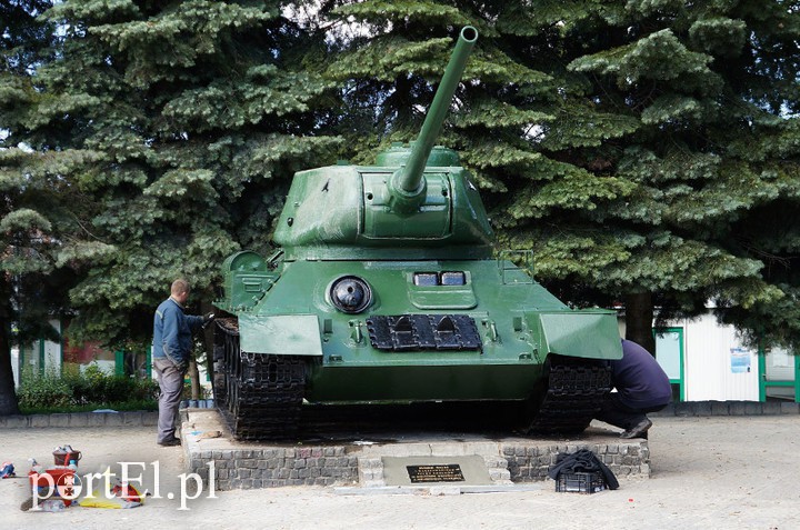 Elbląg, Czołg jest od niedawna obiektem muzealnym