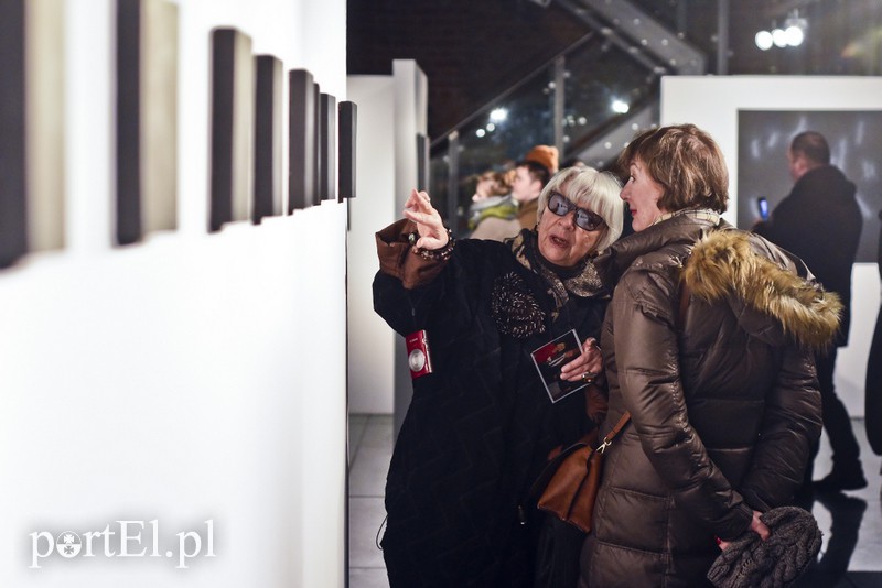 Elbląg, Wystawę prac Anny Szprynger można oglądać na emporze Galerii El