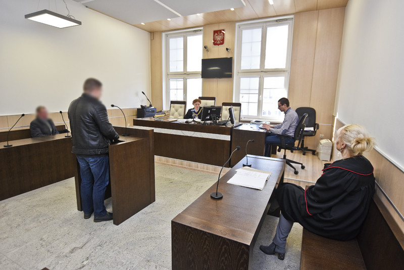 Elbląg, Dał 10 euro, bo nie chciał mandatu