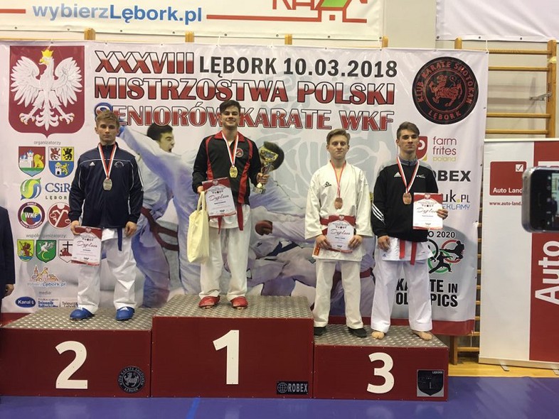 Elbląg, Brązowy medal dla Mateusza Zamojcina  (karate)