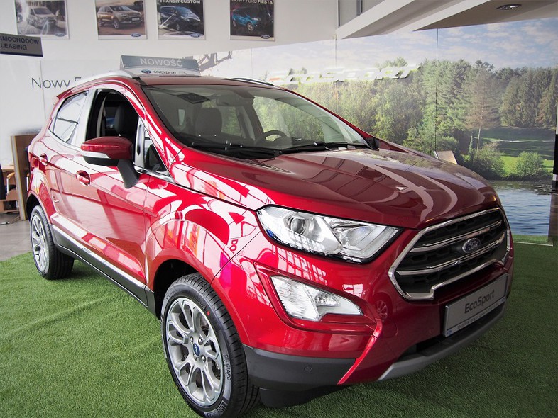Nowy SUV Forda - Ford EcoSport już w sprzedaży Nowy SUV Forda - Ford EcoSport już w sprzedaży