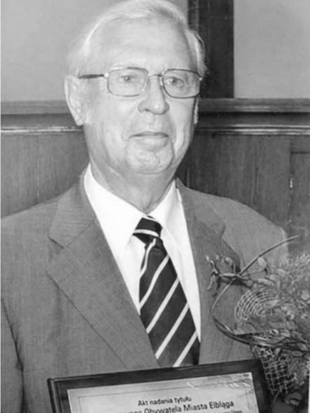 Elbląg, Zmarł Hans Jürgen Schuch