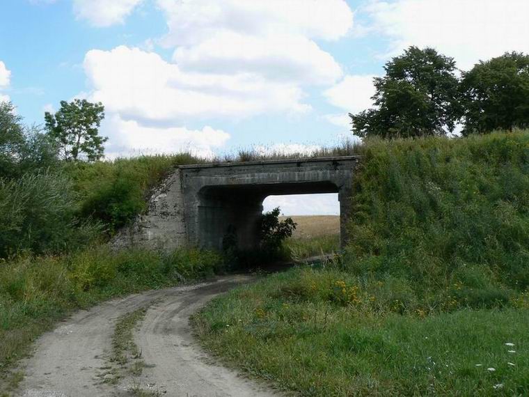 Elbląg, O linii kolejowej w Jakubowie przypomina ten wiadukt (Zdjęcie pochodzi ze strony www.marienburg.pl)