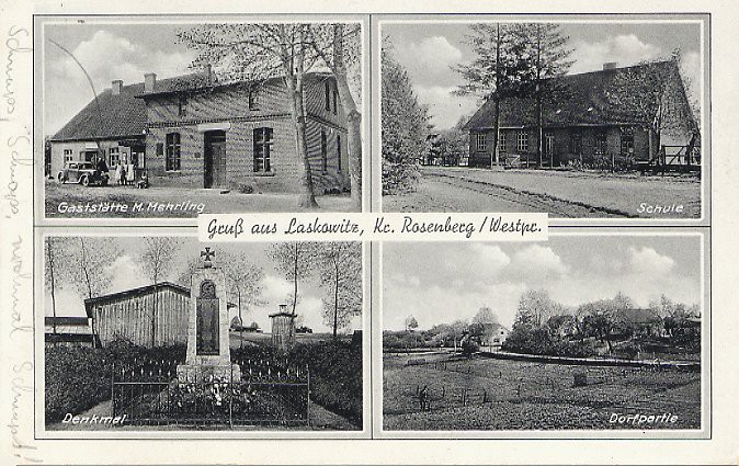 Elbląg, Przedwojenny widok Laskowic Elbląg, Przedwojenny widok Laskowic