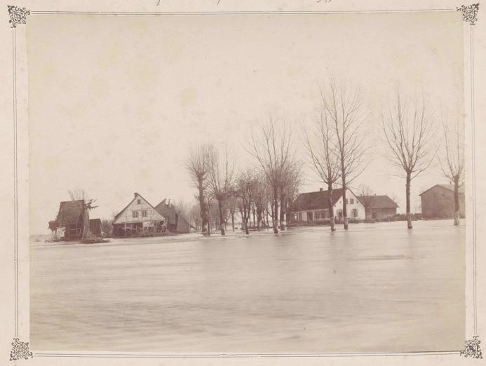 Elbląg, Powódź w niedzielę palmową - w 1888 roku