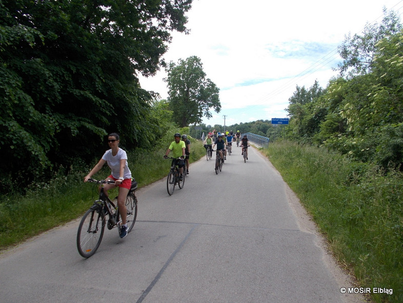 Elbląg, Rowerowa wspinaczka do Milejewa