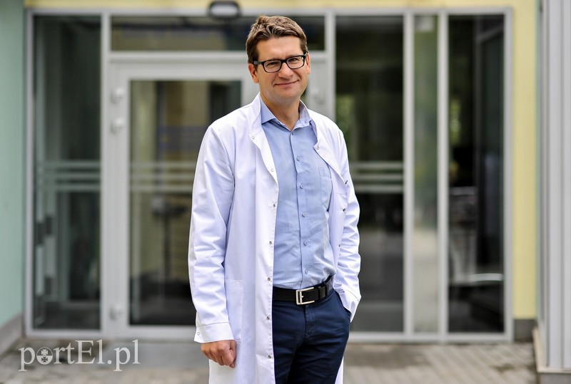 Elbląg, dr Andrzej Badzio, dyrektor medyczny Centrum Radioterapii i Usprawniania w Elblągu