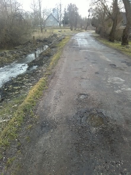 Elbląg, Trwa walka mieszkańców o remont drogi Elbląg, Trwa walka mieszkańców o remont drogi