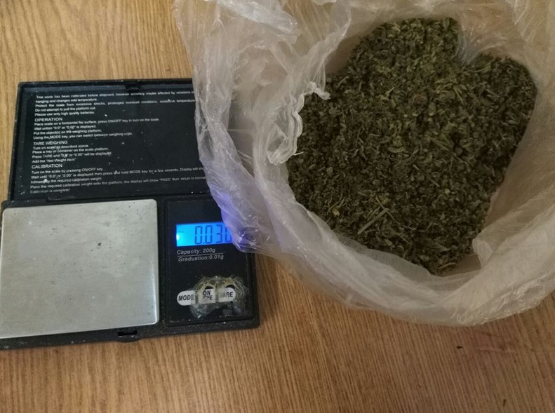 Elbląg, Złapany za posiadanie narkotyków