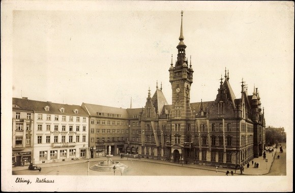 Elbląg, Dawno temu w Elblągu... na ulicach unosił się kurz