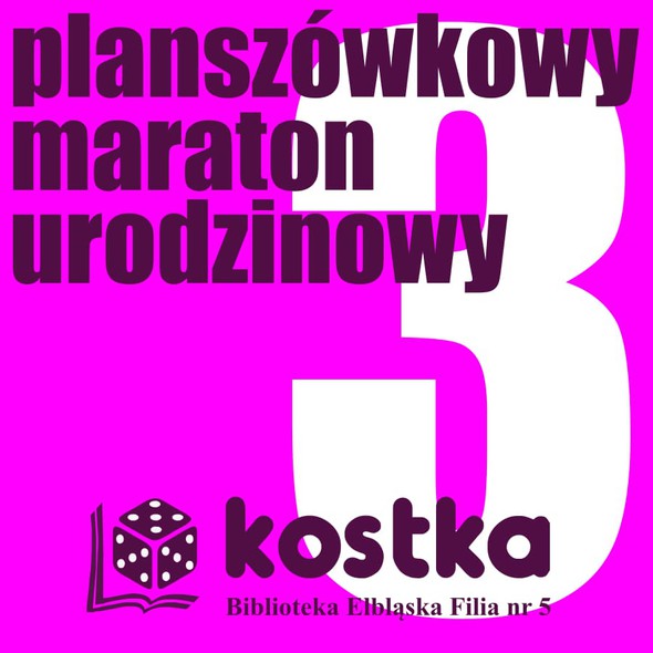 Elbląg, Planszówkowy Maraton Urodzinowy już w sobotę