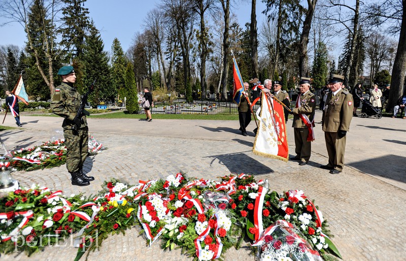Elbląg, Uroczystości 78. rocznicy zbrodni katyńskiej na elbląski cmentarzu Agrykola