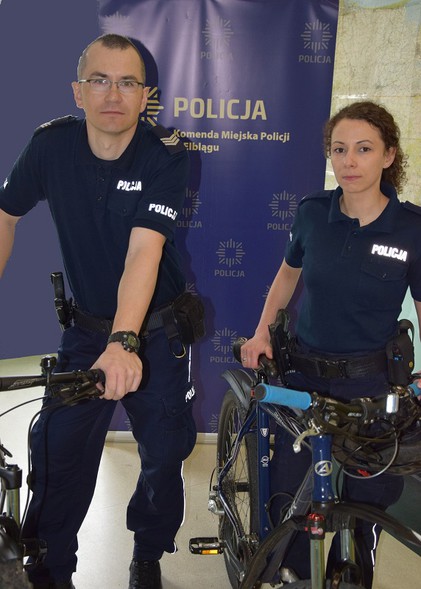 Elbląg, Elbląscy policjanci na zawodach w Łomży