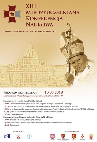 Elbląg, O Janie Pawle II na konferencji