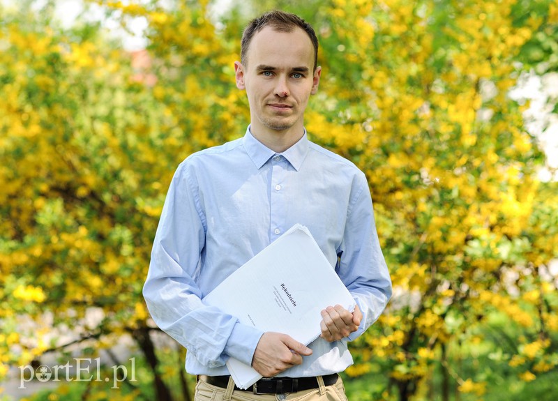 Elbląg, - Skusiło mnie to, że o historii Startu jeszcze nikt nie napisał - mówi Michał Libuda