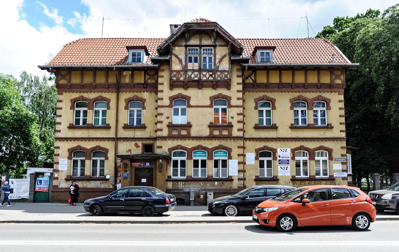 Elbląg, Kiedyś był tu hotel, dziś jest przychodnia Elbląg, Kiedyś był tu hotel, dziś jest przychodnia