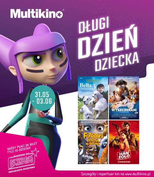 Elbląg, Spędź Dzień Dziecka w Multikinie