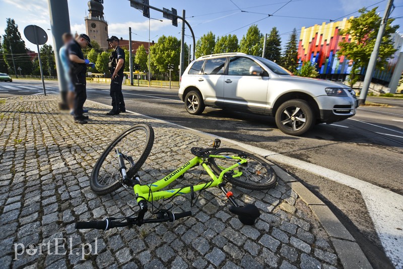 Elbląg, Kolejne potrącenie rowerzysty