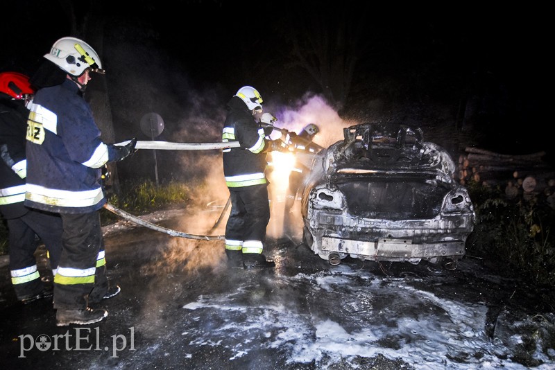 Elbląg, Infiniti spłonęło doszczętnie przy S22