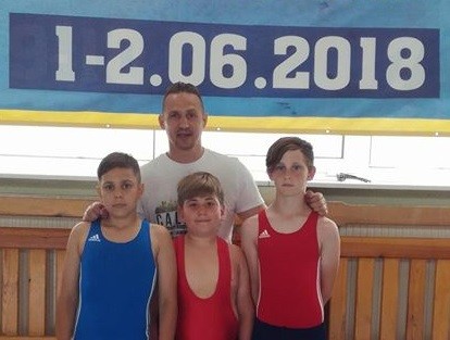 Elbląg, Elbląscy zapaśnicy z medalami Elbląg, Elbląscy zapaśnicy z medalami