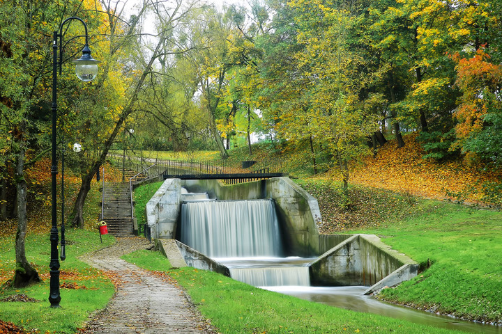 Elbląg, Park Dolinka Elbląg, Park Dolinka