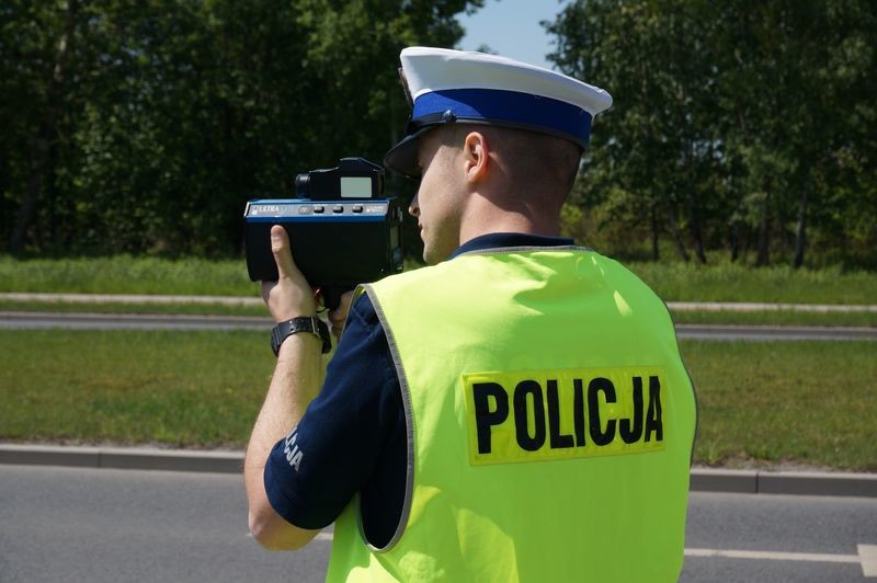 Elbląg, Policjanci dbają o bezpieczeństwo na drogach