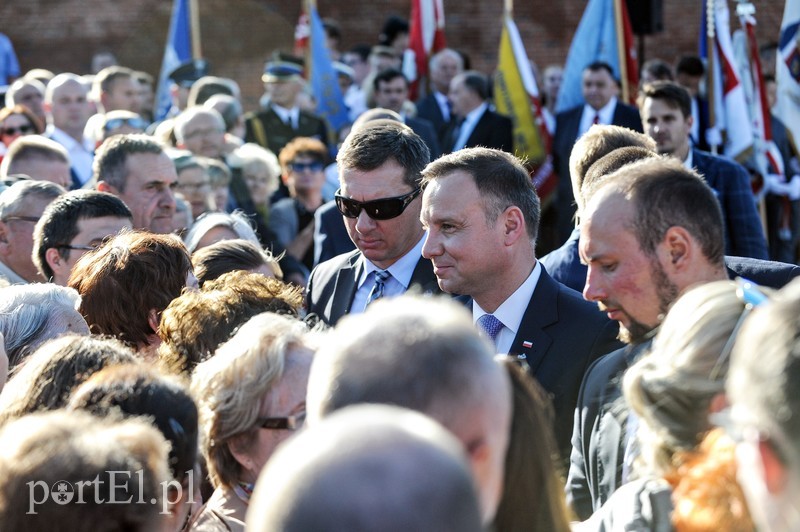 Elbląg, Prezydent Andrzej Duda na spotkaniu z mieszkańcami