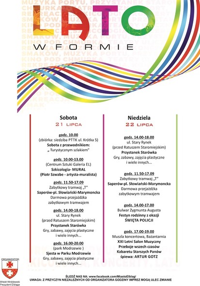 Elbląg, Atrakcje nadchodzącego weekendu Elbląg, Atrakcje nadchodzącego weekendu