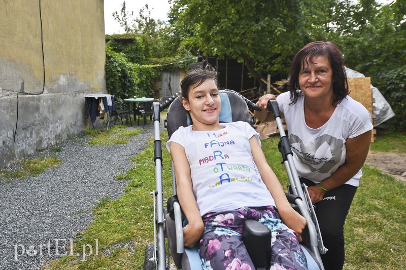 Elbląg, Marta Mikołajczyk ze swoją mamą Elbląg, Marta Mikołajczyk ze swoją mamą
