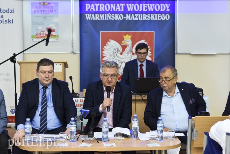 Elbląg, W dyskusji udział wzięli m.in. (od lewej): Krzysztof Żochowski, Janusz Nowak i Jerzy Wilk