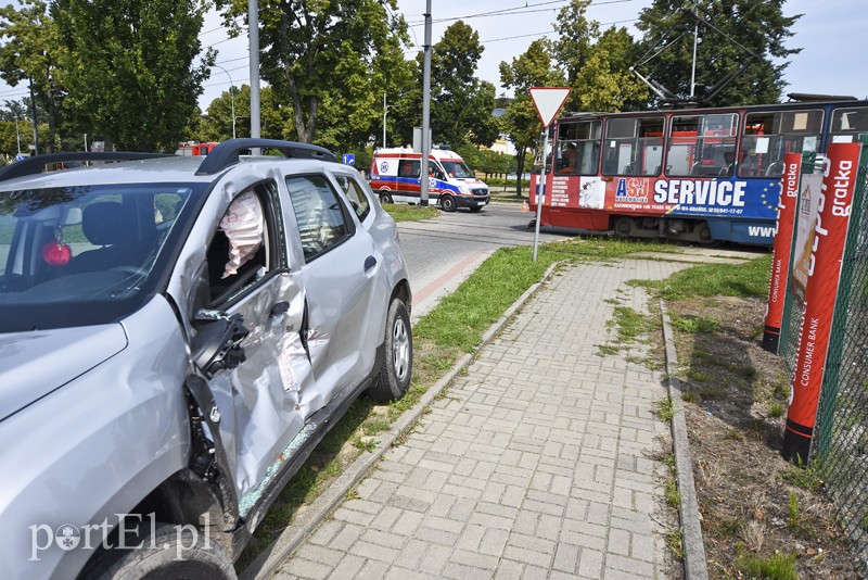 Elbląg, Kolizja z tramwajem na al. Grunwaldzkiej Elbląg, Kolizja z tramwajem na al. Grunwaldzkiej