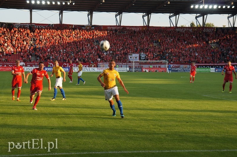 Elbląg, Olimpia walczyła dzielnie, ale przegrała z Widzewem