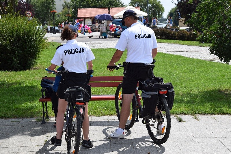 Elbląg, Patrole rowerowe na elbląskich ulicach