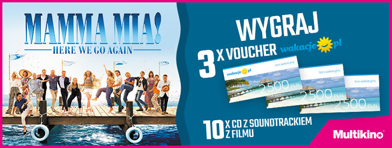 Elbląg, Przebojowe wakacje z „Mamma Mia” w Multikinie Elbląg, Przebojowe wakacje z „Mamma Mia” w Multikinie