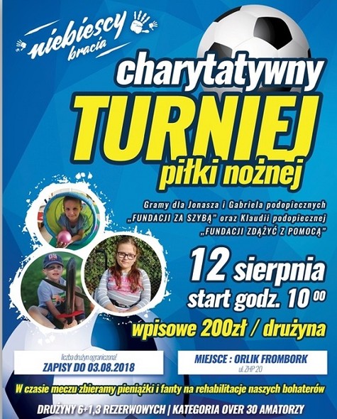 Elbląg, Zagrają dla Gabriela, Jonasza i Klaudii