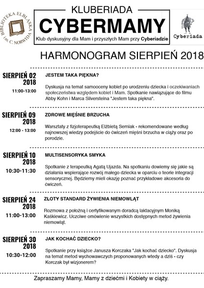 Elbląg, Cybermamy rozmawiają Elbląg, Cybermamy rozmawiają