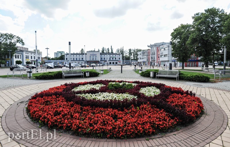 Elbląg, Plac Dworcowy obecnie Elbląg, Plac Dworcowy obecnie