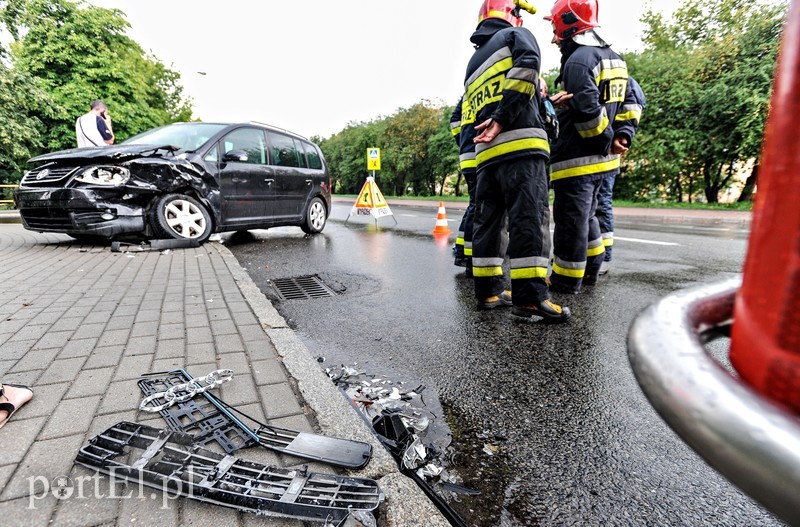 Elbląg, Wymusił pierwszeństwo na skrzyżowaniu