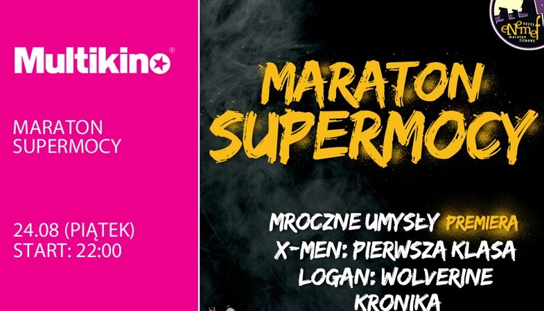 Elbląg, ENEMEF: Maraton Supermocy z premierą Mrocznych umysłów wkrótce w Multikinie Elbląg, ENEMEF: Maraton Supermocy z premierą Mrocznych umysłów wkrótce w Multikinie