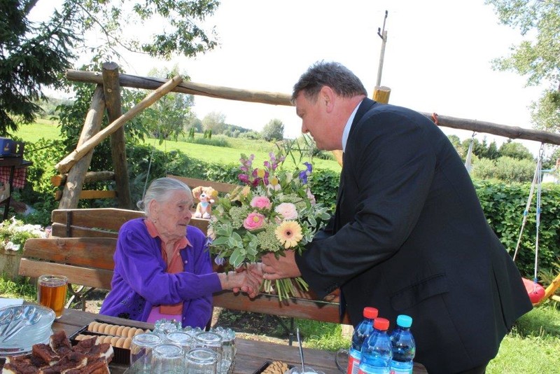 Elbląg, Pani Bronisława Wawrzykowska skończyła właśnie 100 lat