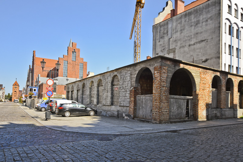 Elbląg, Budynek na rogu ul. Stary Rynek i Wigilijnej Elbląg, Budynek na rogu ul. Stary Rynek i Wigilijnej